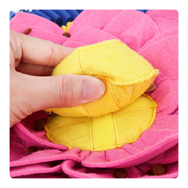 Divine Lotus Schnüffelmatte mit abnehmbarem Quietscher