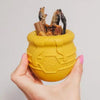 Der Honey Pot kann natürlich auch für Trockenkausnacks verwendet werden